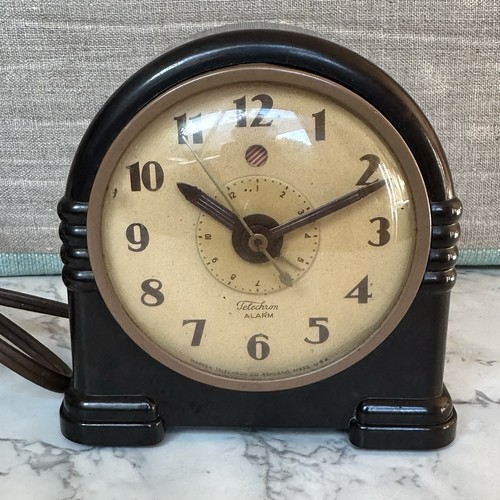 Vtg 1940 warren telechron - 1940’s,