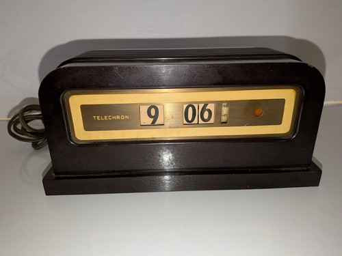 Vintage telechron 8b07 - telechron,