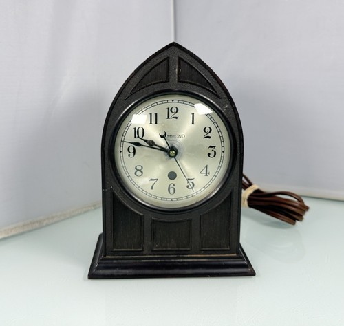 Vintage hammond clock brown - vintage,