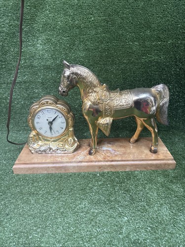Vintage united horse clock - vintage,
